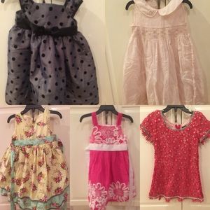 5 gorgeous dresses for little girl 2T/3T